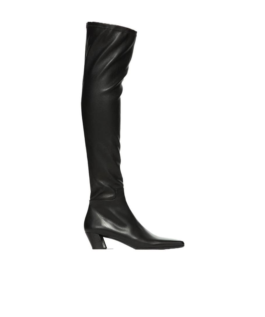 Marsèll Black Logo Boots In Black