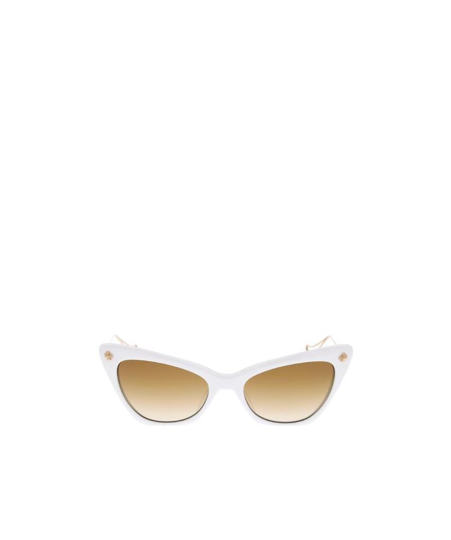 Chrome Hearts Logo Sunglasses In Nude