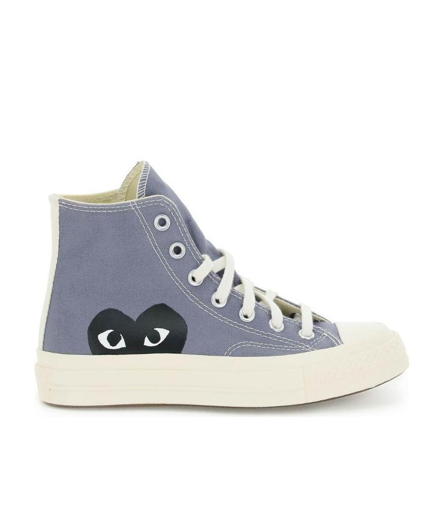 COMME DES GARÇONS PLAY X CONVERSE ALL STAR HIGH-TOP SNEAKERS