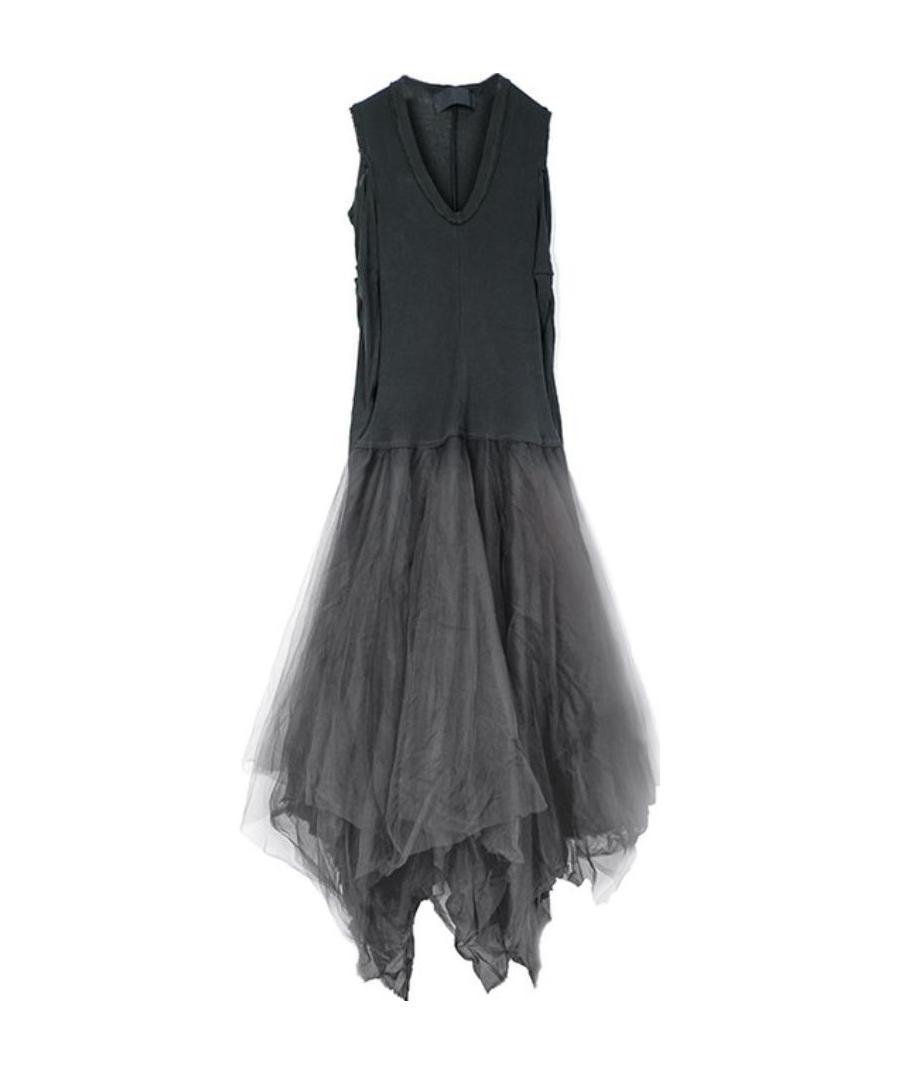 MARC LE BIHAN SPLICED DRESS 