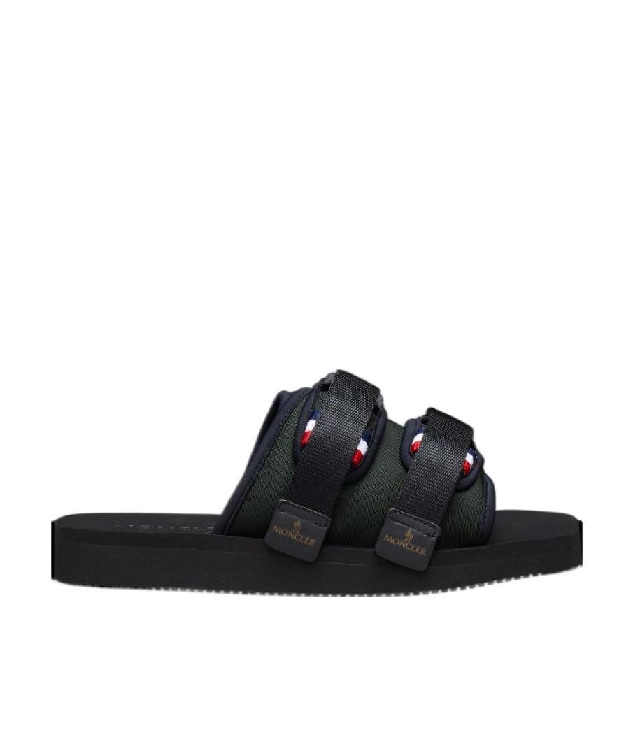 MONCLER LOGO CLASSIC DETAILS SLIPPERS