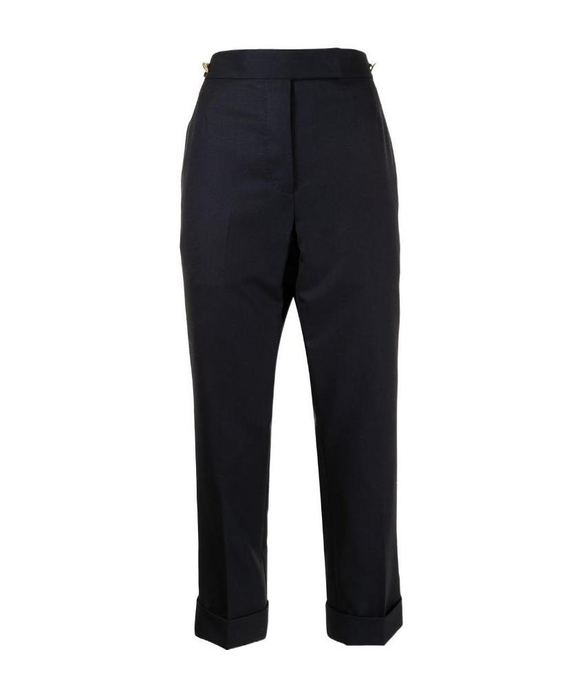Thom Browne Straight-leg Trousers In Black