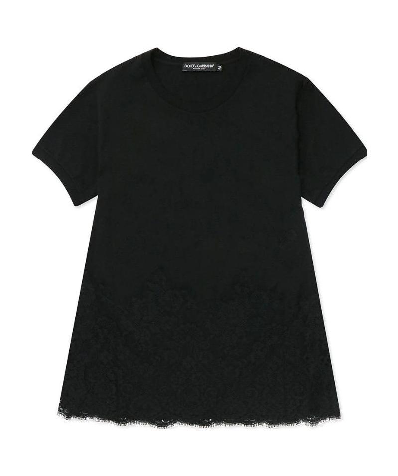 Dolce & Gabbana Short-sleeved T-shirt In Black