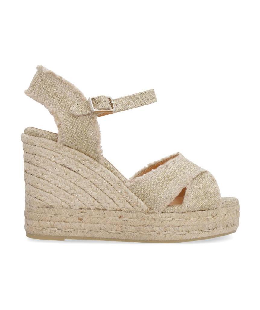 CASTAñER 110MM BROMELIA WEDGE SANDALS