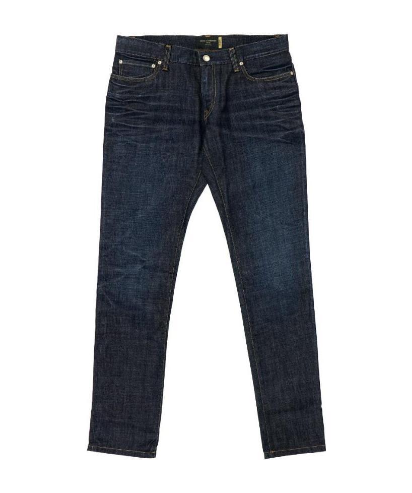 DOLCE & GABBANA LOGO DETAIL JEANS