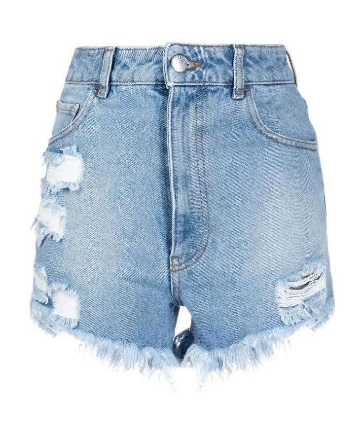 Gcds Denim Shorts Clothing In Blue