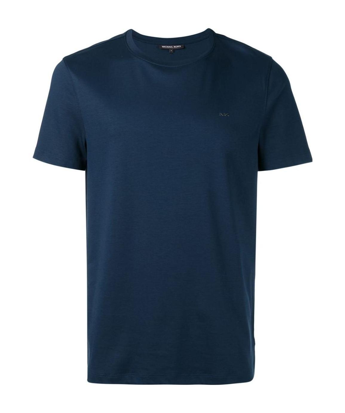 Michael Kors Basic T-shirt In Blue
