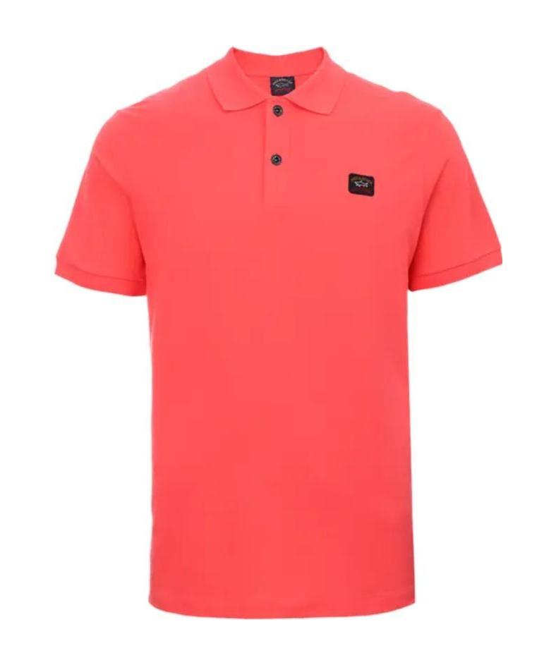 PAUL & SHARK LOGO DETAILS POLO SHIRT