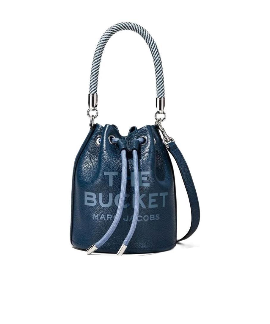 Marc Jacobs The Leather Bucket Bag In Blue