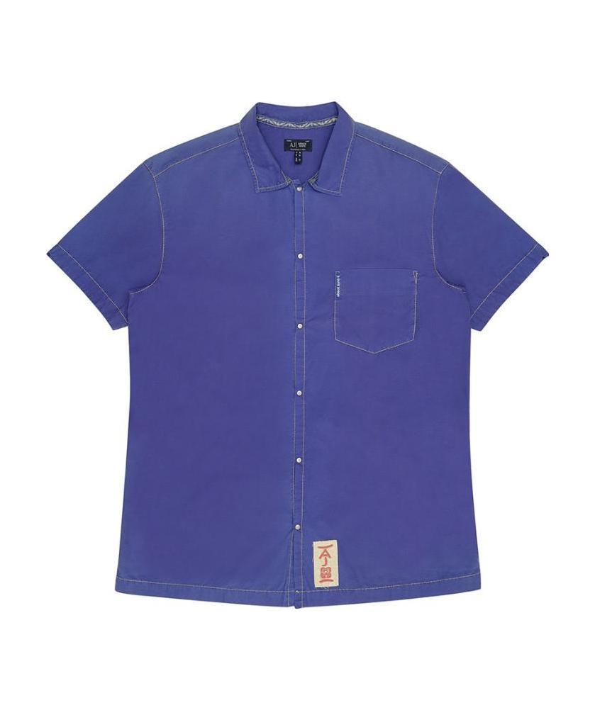 ARMANI JEANS LOGO DETAIL SHIRT