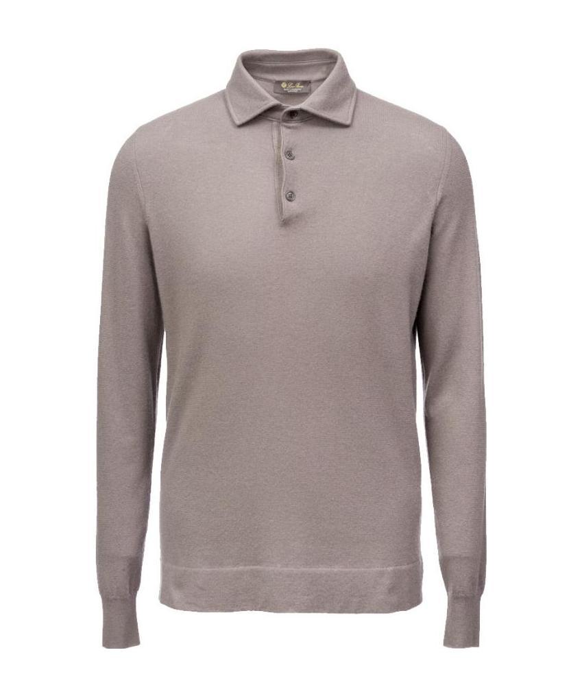 Loro Piana Logo Polo Shirt In Green