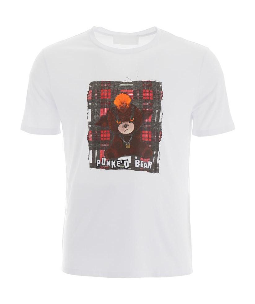 Neil Barrett Printed Short-sleeved T-shirt In White