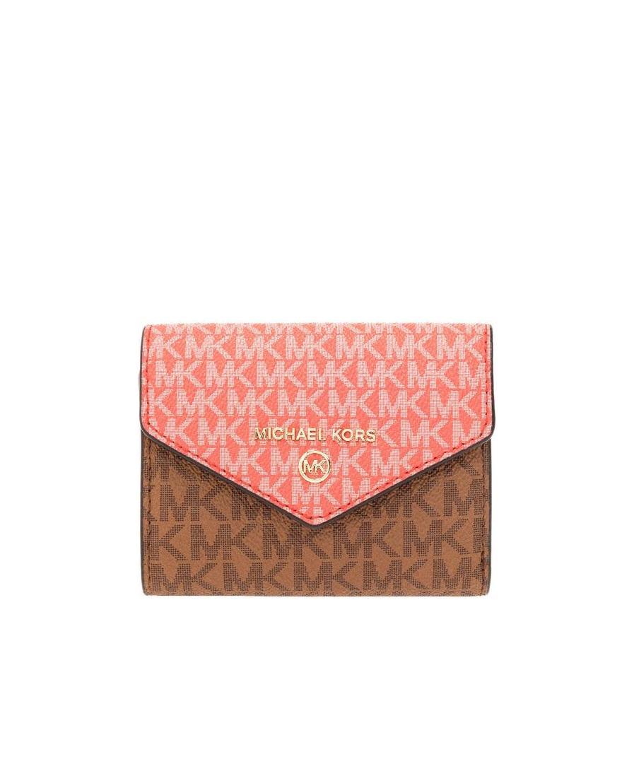 MICHAEL MICHAEL KORS JET SET MONOGRAM WALLET 