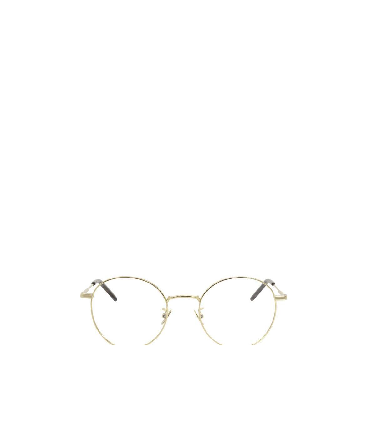 Saint Laurent Eyewear Round-frame Glasses In Nude