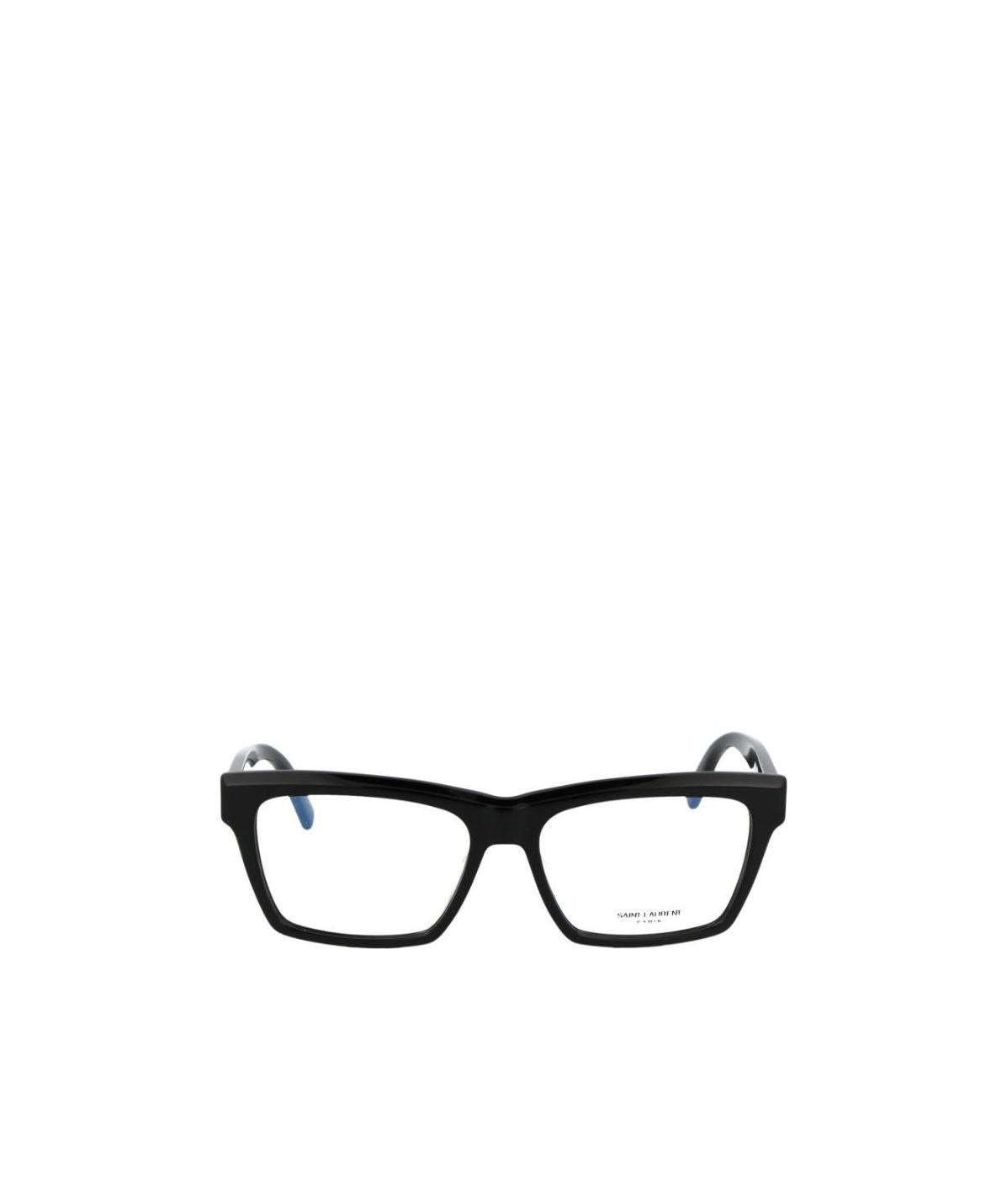 Saint Laurent Wayfarer-frame Glasses In Black