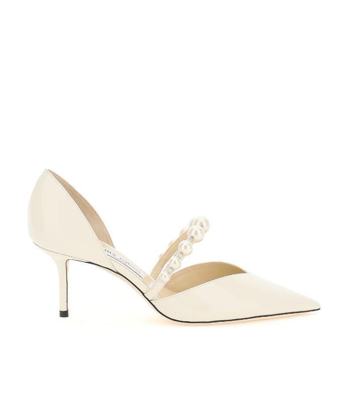Jimmy Choo Aurelie Pumps In White