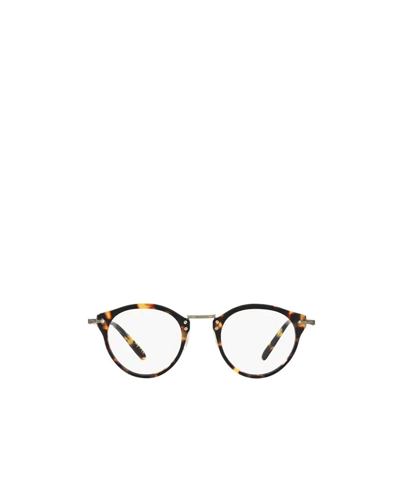 Oliver Peoples Op-505 Round Frame Glasses In Brown