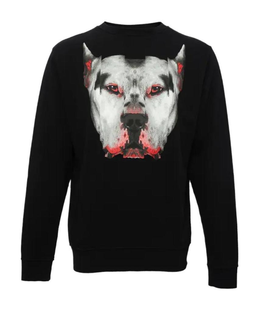 MARCELO BURLON COUNTY OF MILAN PRINTED PATTERN SWEATER