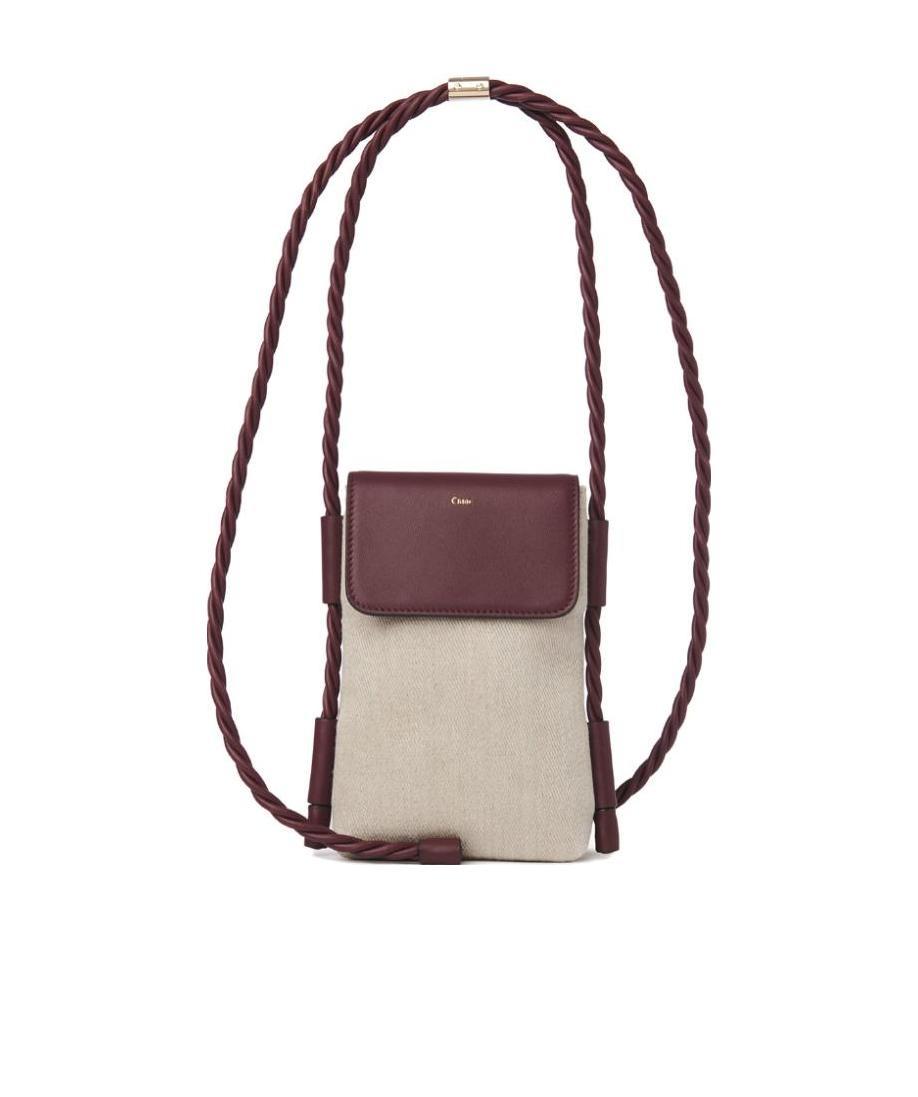 Chloé Key Mini Crossbody Bag In Red