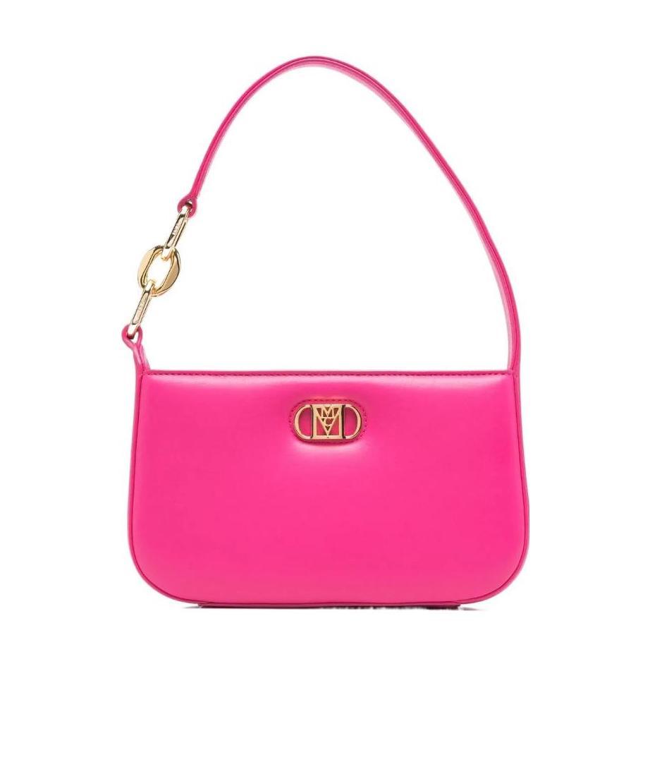 Mcm Mode Travia Mini Lambskin Shoulder Bag In Pink