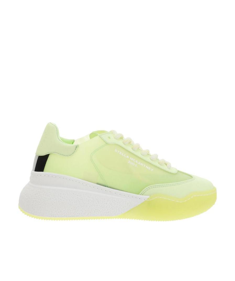 Stella Mccartney Loop Sneaker In Yellow