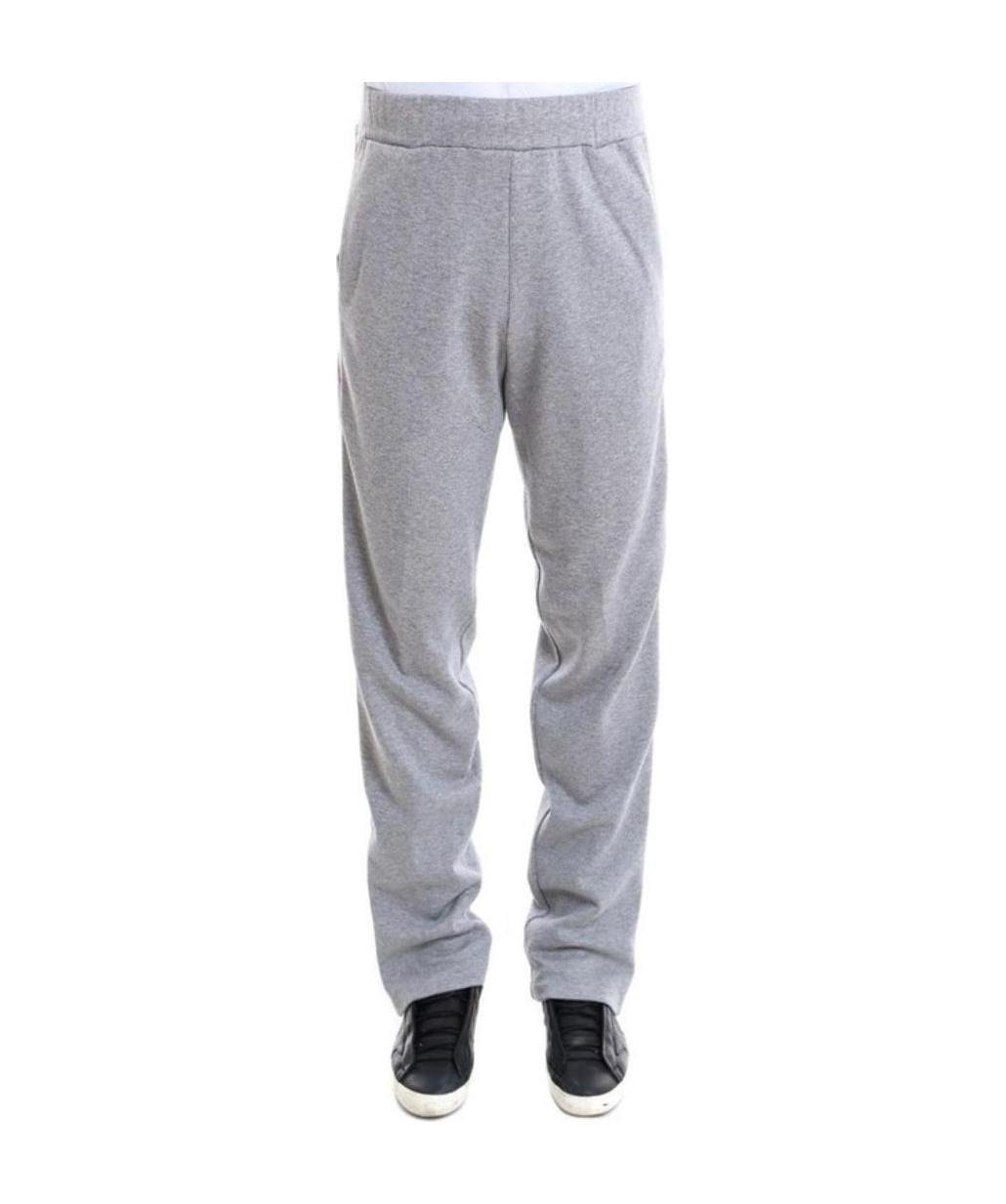 Valentino Side Striped Sweatpants In Gray