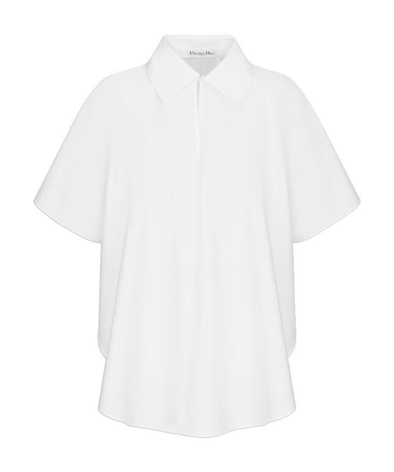 Dior A Short Sleeved Shirt In White