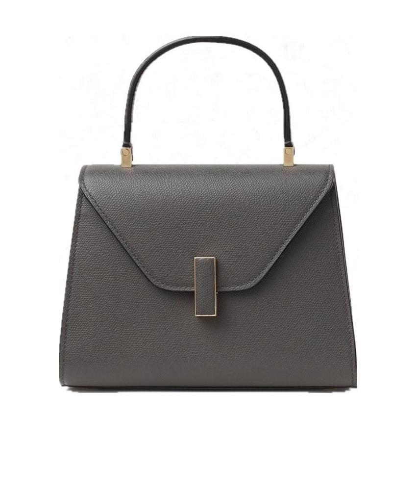 Valextra Iside Mini Tote Bag In Black