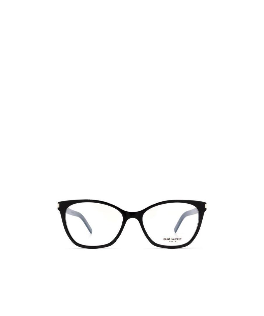 Saint Laurent Sl287 Slim Glasses In Black