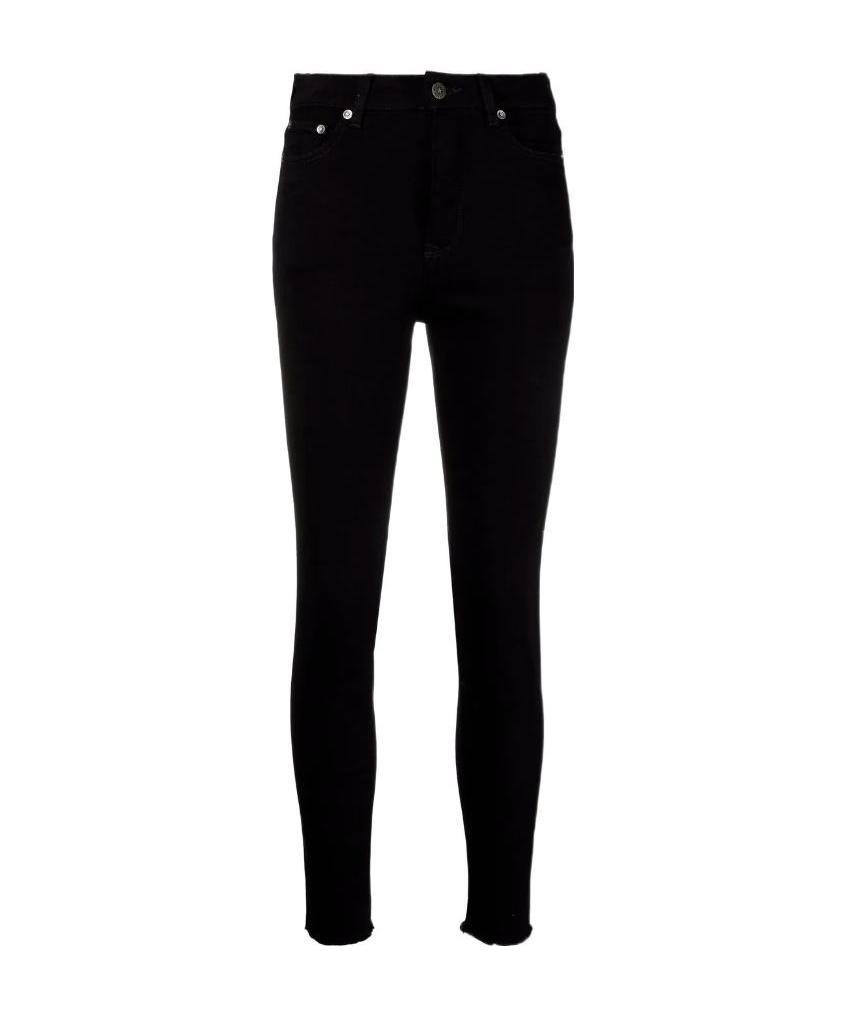 Golden Goose Skinny Cut Denim Jeans In Black
