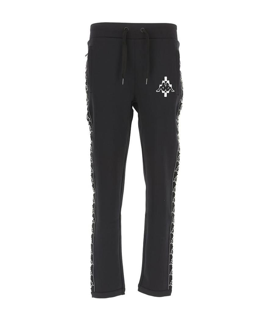 Marcelo Burlon County Of Milan Marcelo Burlon X Kappa Sweatpants In Black