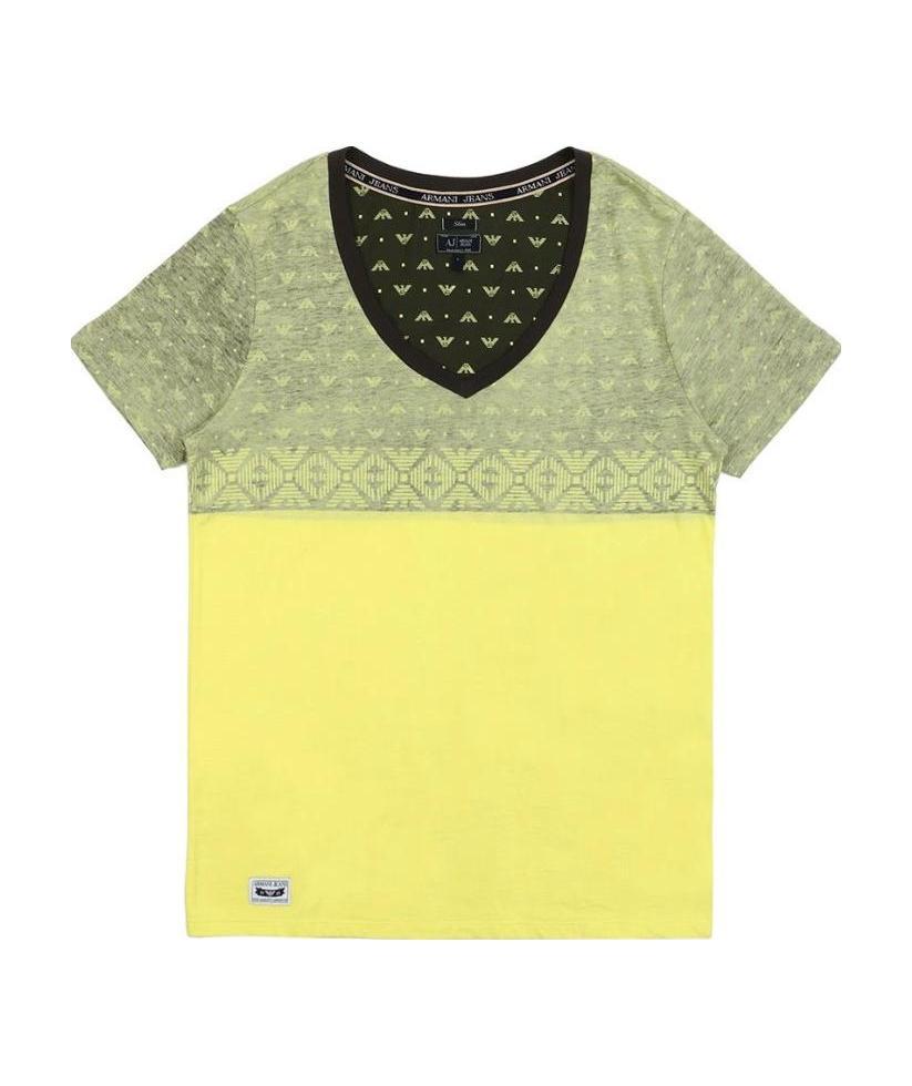 ARMANI JEANS LOGO SHORT-SLEEVED T-SHIRT