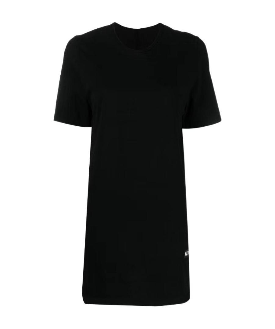 Rick Owens Drkshdw Logo Short-sleeved T-shirt In Black