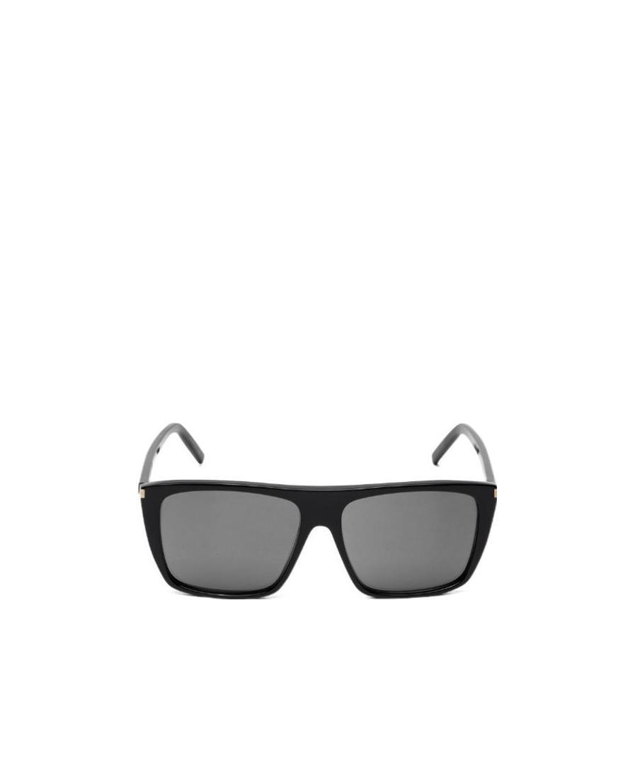 Saint Laurent Square Sunglasses In Gray