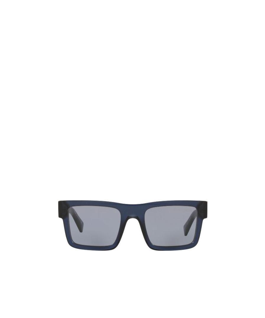 Prada Symbole Square-frame Sunglasses In Gray
