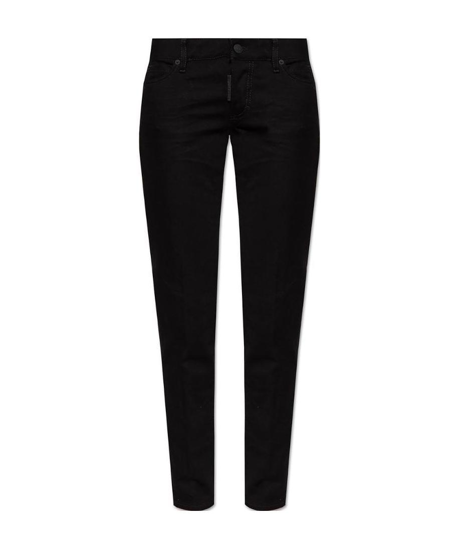 Dsquared2 Jennifer Tapered Jeans In Black