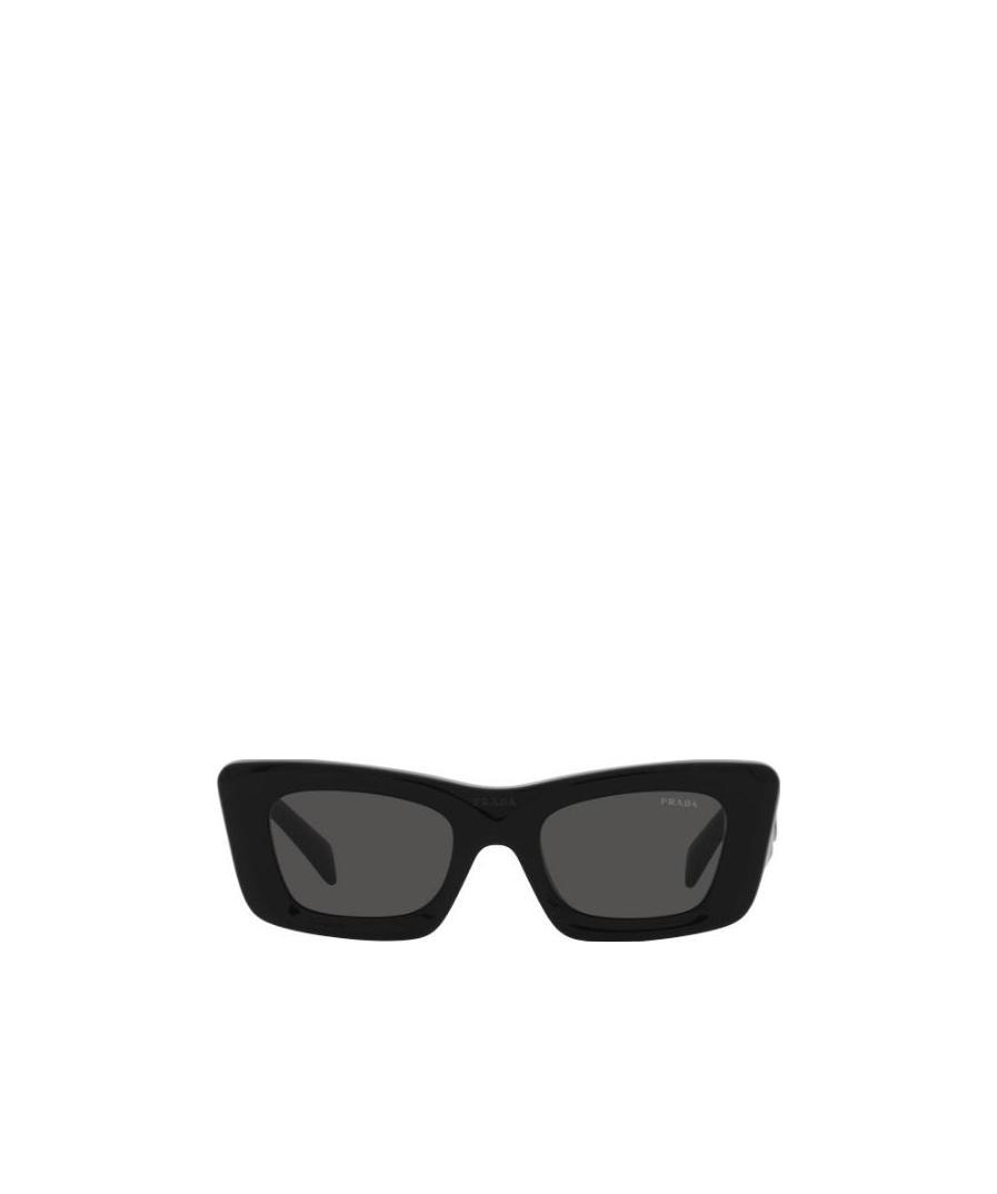 Prada Cat Eye Sunglasses In Black