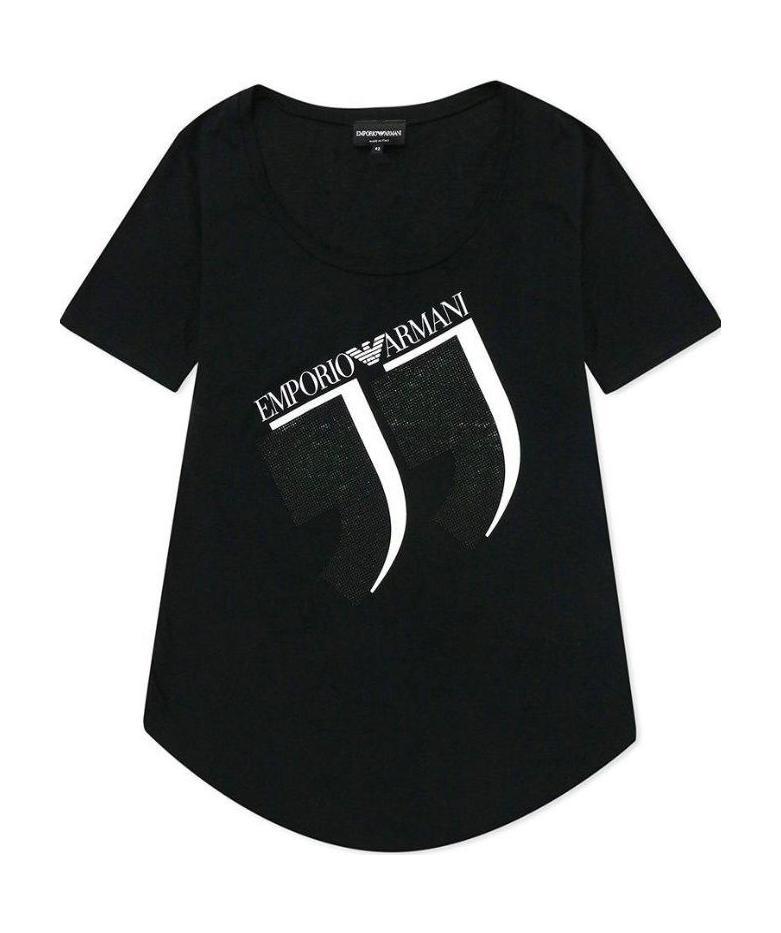 EMPORIO ARMANI LOGO DETAIL T-SHIRT