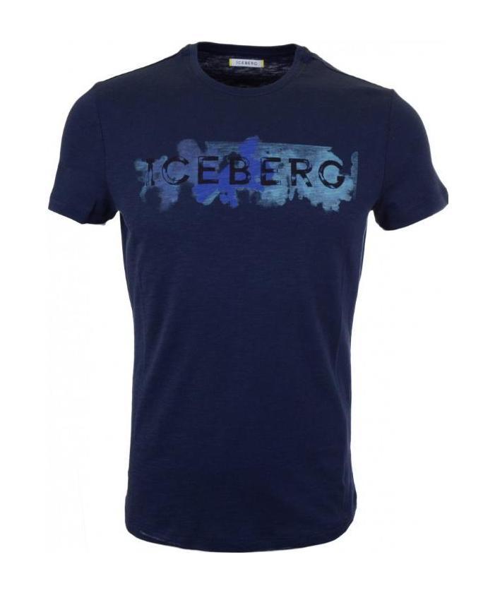 Iceberg Printed T-shirt In Black