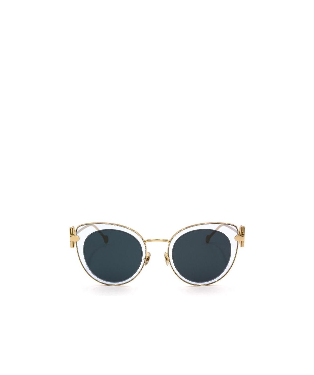 Ferragamo Logo Sunglasses In Blue
