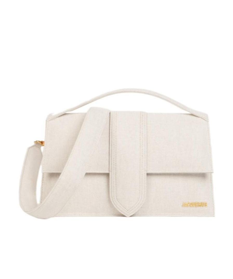 Jacquemus Le Grand Bambinou Shoulder Bag In White