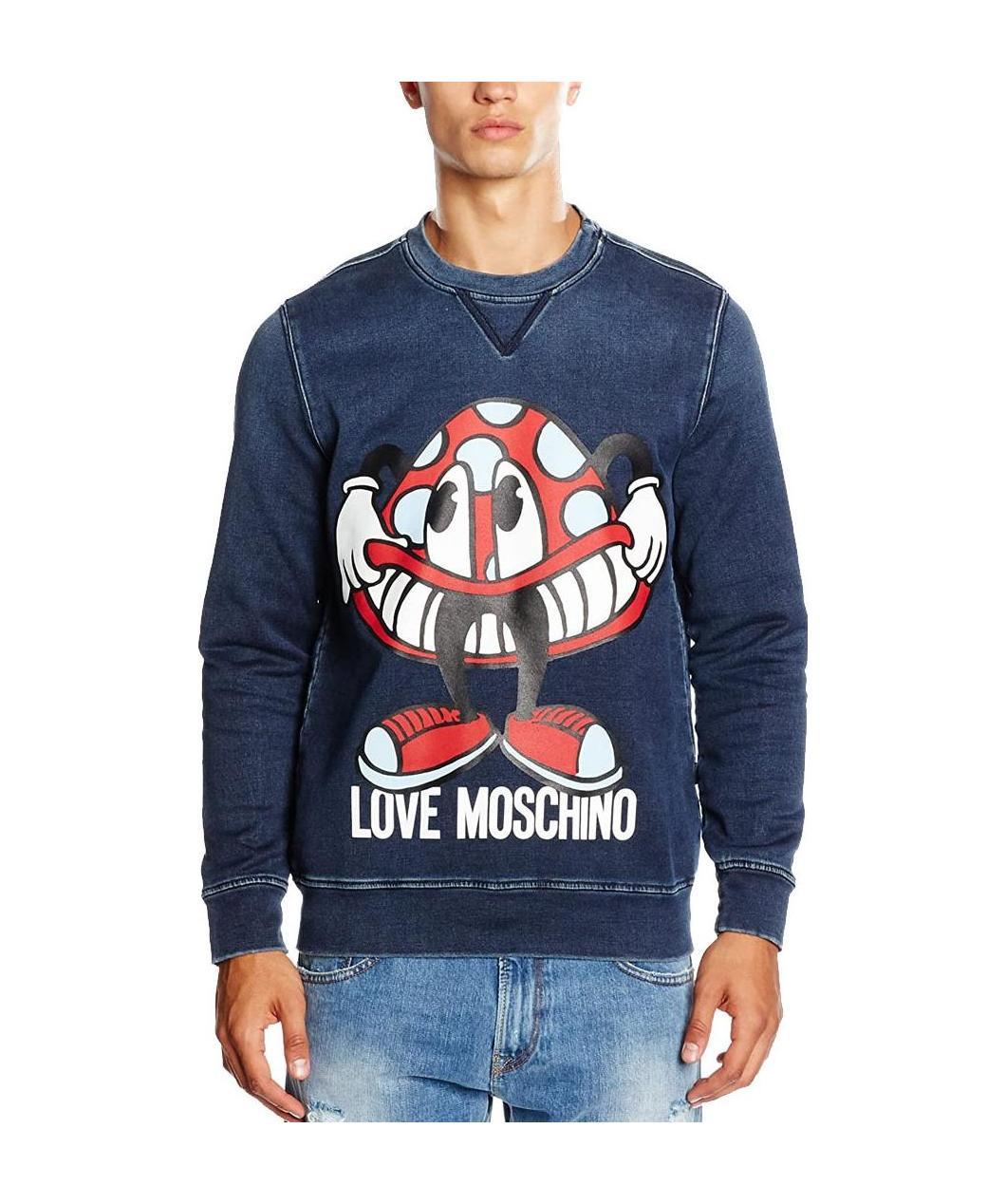 MOSCHINO LOGO SPORTS SWEATER