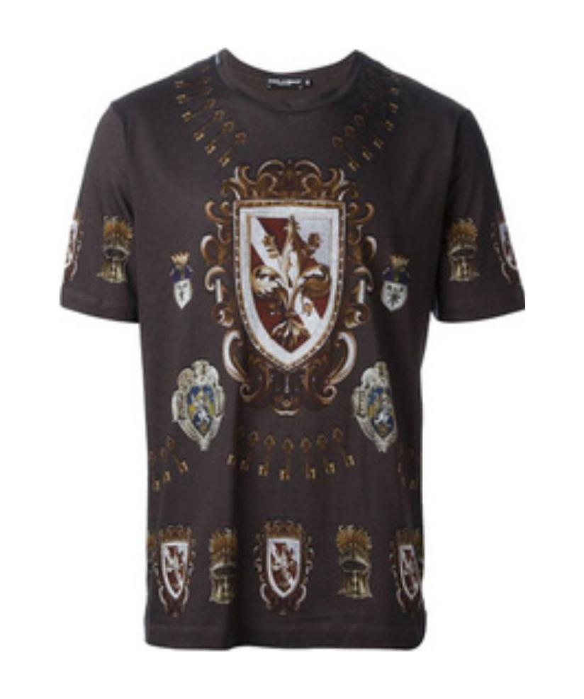 DOLCE & GABBANA PRINT T-SHIRT