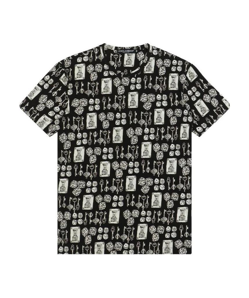 DOLCE & GABBANA PRINTED T-SHIRT