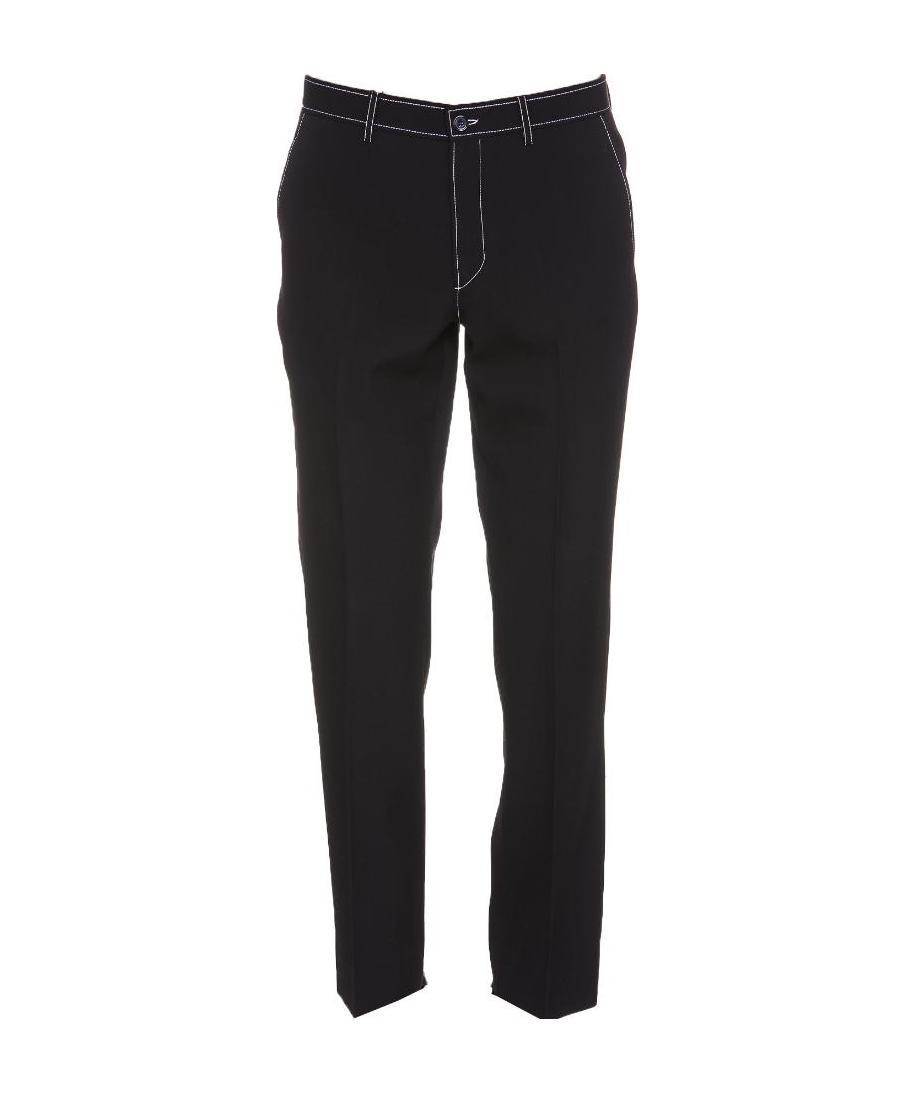 Burberry Tailored Slim Trousers In Black