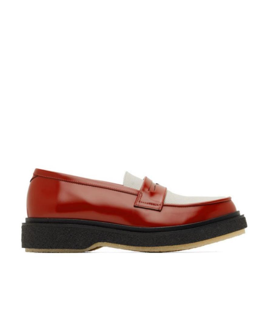 Adieu Round-headed Love Shoes In Multicolor