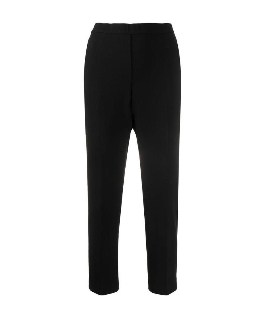 Theory Treeca Pull-on Tailored Pants In Black