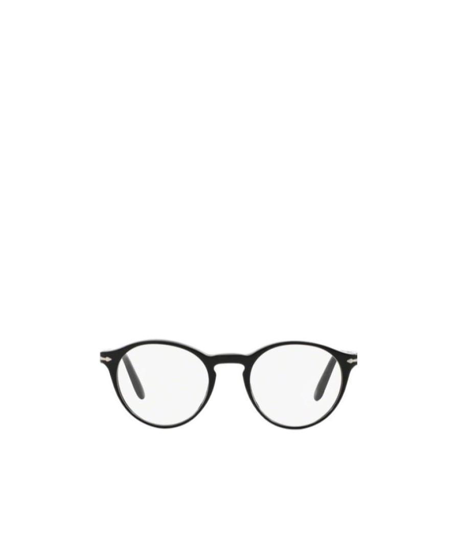 Persol Logo Flat Mirror In White