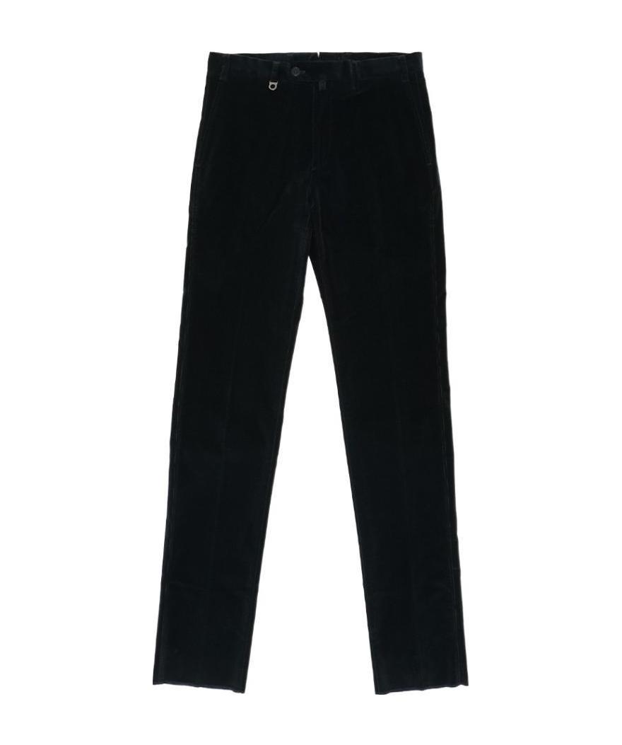 Ferragamo Straight Casual Pants In Black