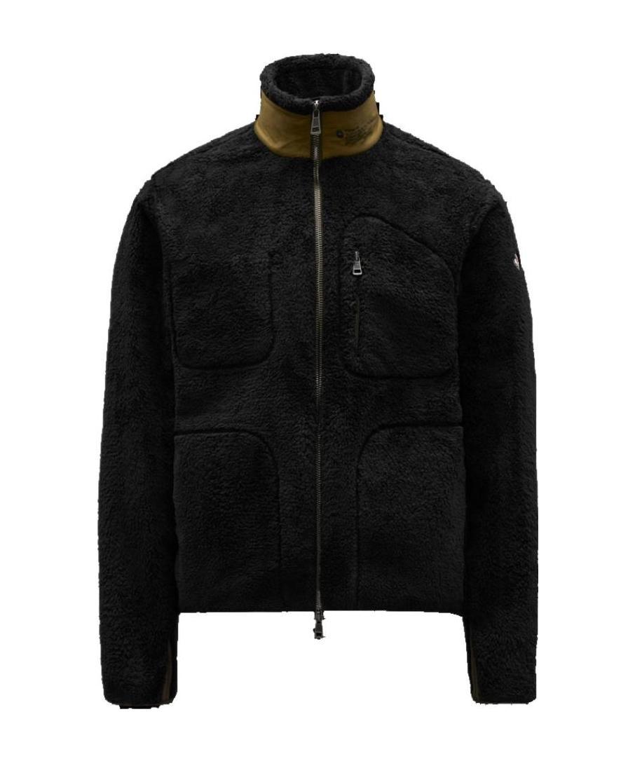 Moncler Black Sports Leisure Jacket In Black